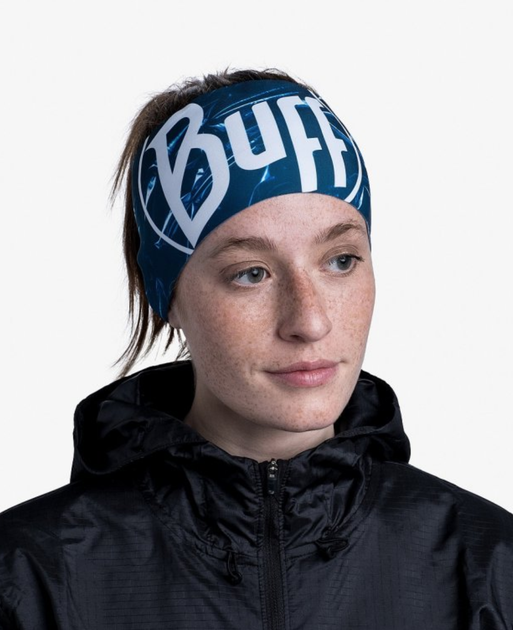 Повязка на голову Buff Tech Fleece Headband, Xcross Multi (BU