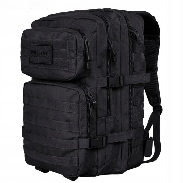 Тактичний рюкзак 36л, чорний Mil-Tec "ASSAULT 14002202 - зображення 1