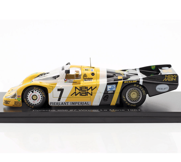 Модель автомобіля Porsche 956B #7 Winner 24h LeMans 1984 Pescarolo/Ludwig by Spark, Scale 1:43 - зображення 3