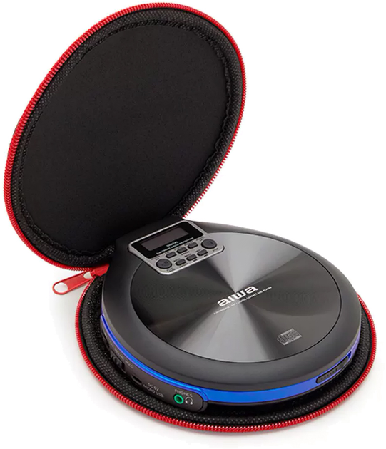 MP3 CD-плеєр Aiwa PCD-810BL (8435256898095) - зображення 9