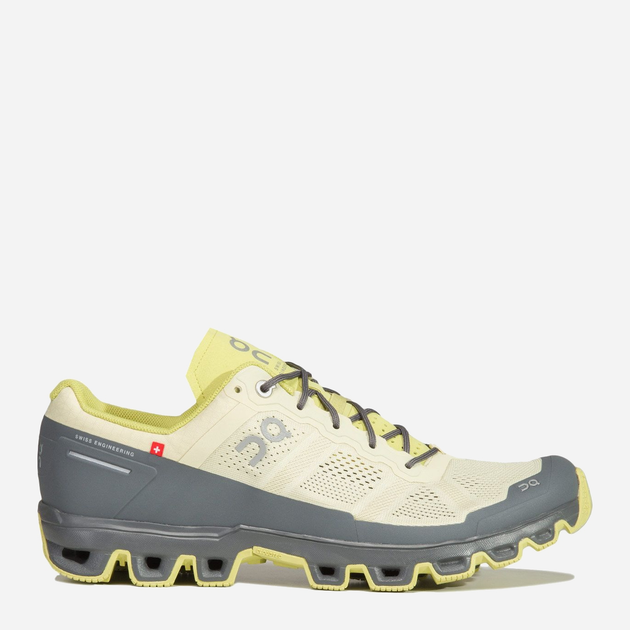 Чоловічі кросівки для бігу On Running Cloudventure 2 2299619 42 (8UK) 26.5 см Жовтий/Сірий (7630040575737) - зображення 1