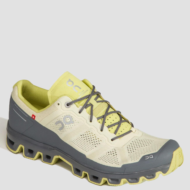 Чоловічі кросівки для бігу On Running Cloudventure 2 2299619 42 (8UK) 26.5 см Жовтий/Сірий (7630040575737) - зображення 2