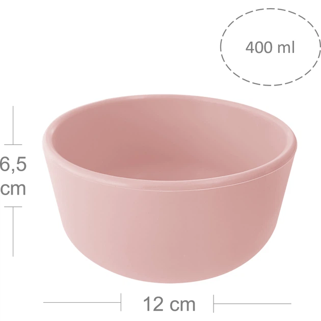 Тарілка дитяча MinikOiOi Bowl - Pinky Pink (101080102) - зображення 2