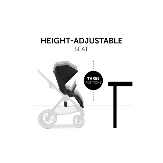 Коляска Hauck 2 в 1 Walk N Care Air (Black) (16547-8) - зображення 5