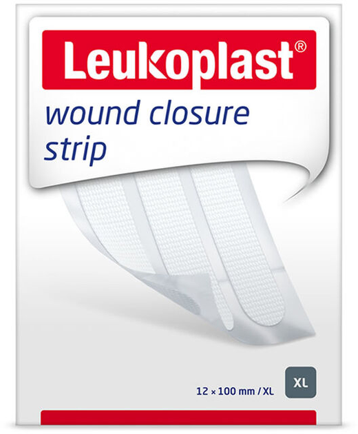 Plastry Bsn Medical Leukoplast Wound Closure Strip 12 x 100 mm 2 x 6 szt (4042809390940) - obraz 1