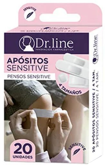 Пластир Dr. Line Sensitive Dressings 20 шт (8470001821102) - зображення 1