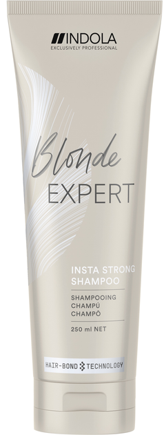 Акция на Шампунь Indola Blonde Expert Care Insta Strong для Догляду за Світлим волоссям 250 мл от Rozetka