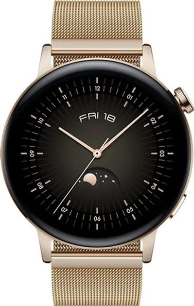 Smartwatch Huawei Watch GT 3 42mm Elegant Gold (Milo-B19T) - obraz 4