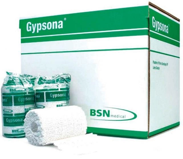 Эластичный бинт gipsowy Bsn Medical Gypsona Gypsona Plaster Bandage 5 см x 2.7 м (8428383151195) - изображение 1
