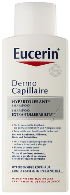 Szampon Eucerin Dermo Capillaire Hypertolerant 250 ml (4005800037184) - obraz 1