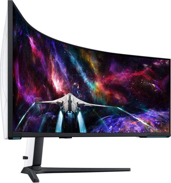 Монитор 57" Samsung Odyssey Neo G9 G95NC (LS57CG952NIXUA) Mini LED Quantum Dot / 1000R VA / Dual UHD / 240Hz / 1 ms / DisplayHDR 1000 / FreeSync Premium Pro - изображение 4