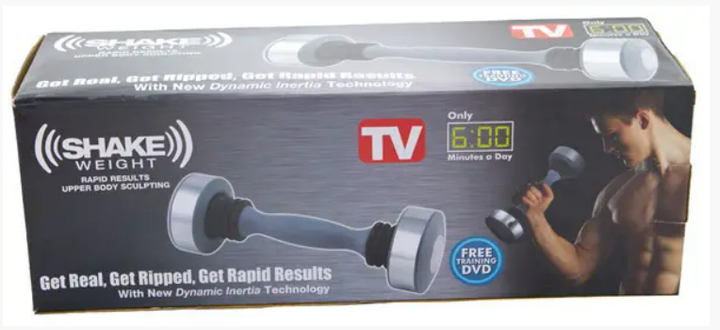 Виброгантель гантеля тренажер для фитнеса Supretto Shake Weight 1.1 кг виброгантеля - Фото 2 Виброгантель гантеля тренажер для фитнеса Supretto Shake Weight 1.1 кг виброгантеля - изображение 2