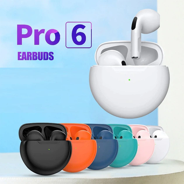 Air Pro 6 TWS Беспроводные наушники с микрофоном (pink) - Фото 3 Air Pro 6 TWS Беспроводные наушники с микрофоном (pink) - изображение 3