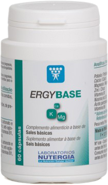 Suplement diety Nutergia Ergybase 60 kapsułek (8436031733273) - obraz 1