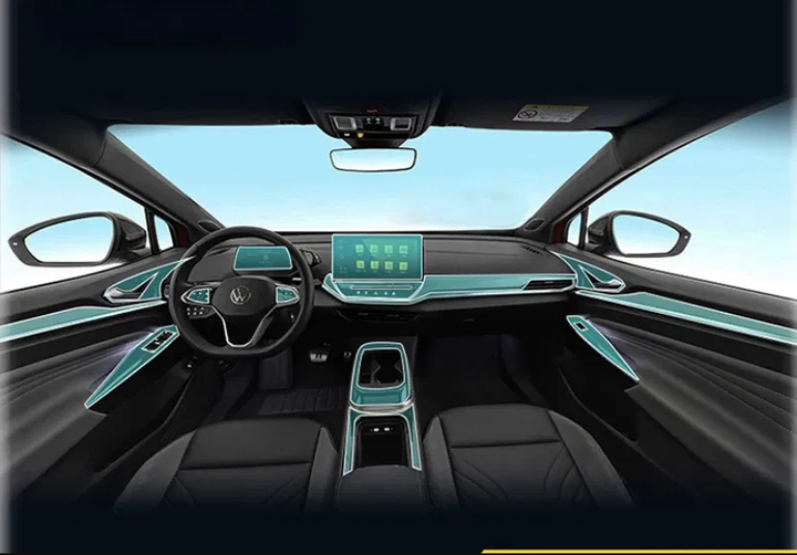 Комплект захисних плівок в салон для Volkswagen VW ID.4 Crozz - изображение 2