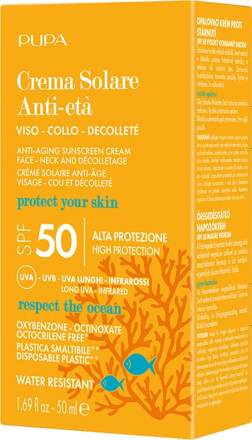 Krem przeciwsłoneczny Pupa Anti-Aging High Protection SPF 50 50 ml (8011607361298) - obraz 3
