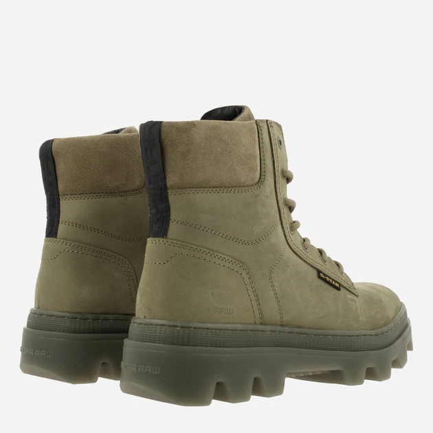 Trapery męskie wysokie G-Star Raw Noxer Hgh Nub 2242-20814-9600 41 Oliwkowe (8720656156914) - obraz 10