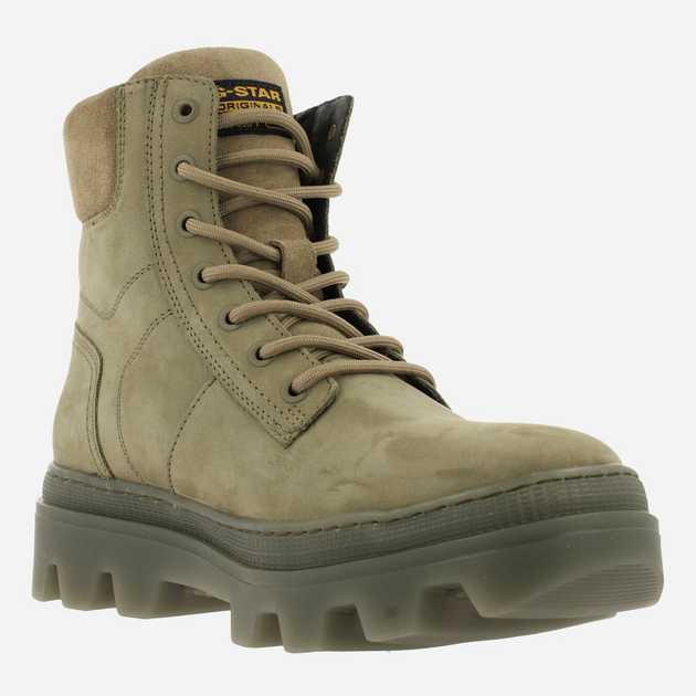 Trapery męskie wysokie G-Star Raw Noxer Hgh Nub 2242-20814-9600 45 Oliwkowe (8720656156952) - obraz 3
