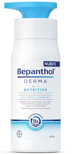 Balsam do ciała Bepanthol Lozione nutriente 400 ml (8470001982810) - obraz 1