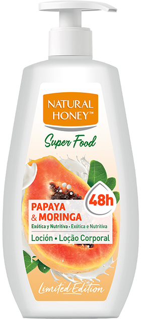 Лосьйон для тіла Naturalium Super Food зволожуючий Papaya y Moringa 400 мл (8008970054759) - зображення 1