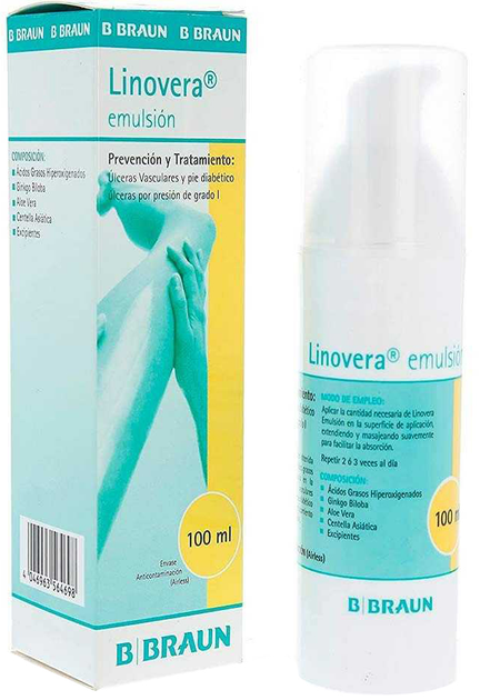 Emulsja do ciała B. Braun Linovera Emulsion 50 ml (4046963564537) - obraz 1