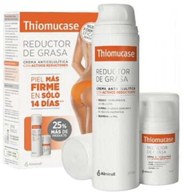 Krem do ciała Almirall Thiomucase Anti Cellulite Cream 200 ml (8470001927170) - obraz 1