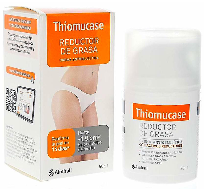Krem do ciała Almirall Thiomucase Anti-Cellulite Cream 200 ml (8470003404082) - obraz 1