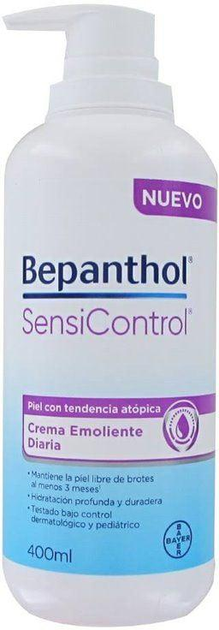 Krem do ciała Bepanthol Sensicontrol Cream 400 ml (8470001945679) - obraz 1