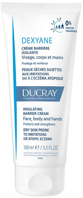 Krem do ciała Ducray Dexyane Cream 100 ml (3282770203196) - obraz 1