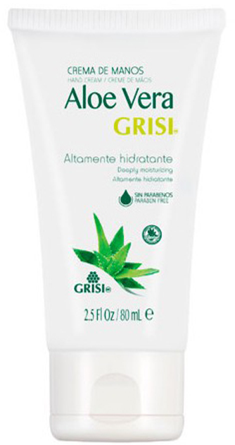 Крем для рук Grisi Aloe Vera 80 г (7501022197851) - зображення 1