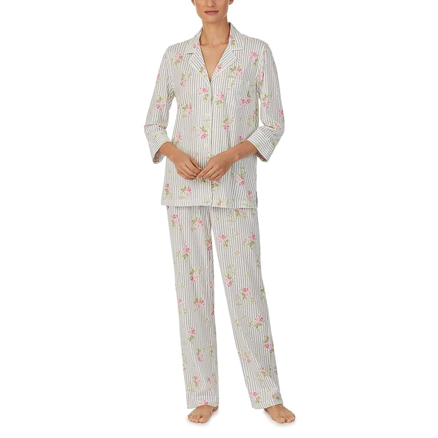 Ralph Lauren Floral Long Pajama Set