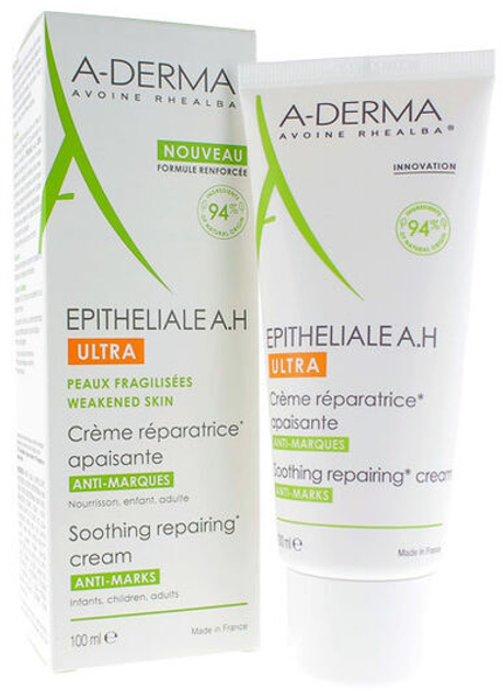 Крем для тіла A-Derma Epithelial Cream Ah Ultra 100 мл (3282779160322) - зображення 1