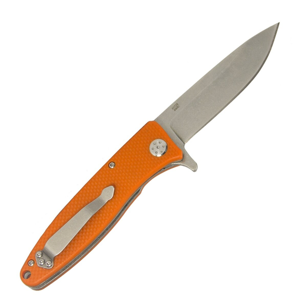 Нож складной карманный Ganzo G728-OR (Liner Lock, 89/200 мм) - изображение 1