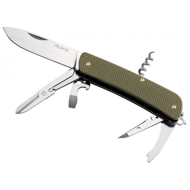 Нож складной карманный Ruike L31-G (Slip joint, 85/197 мм) - изображение 1