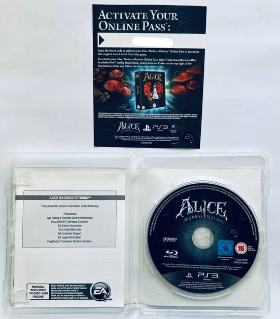 Alice Madness Returns, Б/В, англійська версія - диск для PlayStation 3 - зображення 2