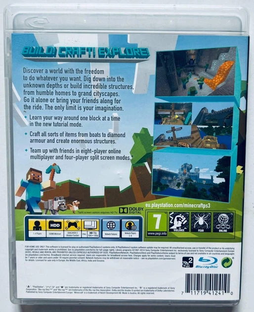ROZETKA » Minecraft PlayStation 3 Edition, Б/В, російські субтитри
