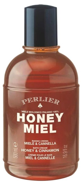 Krem do kąpieli Perlier Honey Miel Honey&Cinnamon Bath Cream 500 ml (8009740891727) - obraz 1