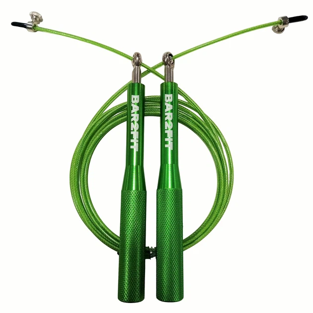 Швидкісна скакалка BAR2FIT GREEN B2F-8 - зображення 4