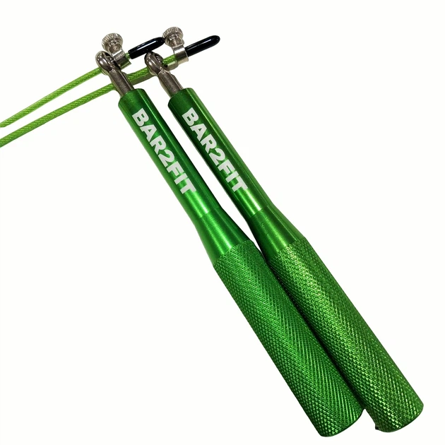 Швидкісна скакалка BAR2FIT GREEN B2F-8 - зображення 5