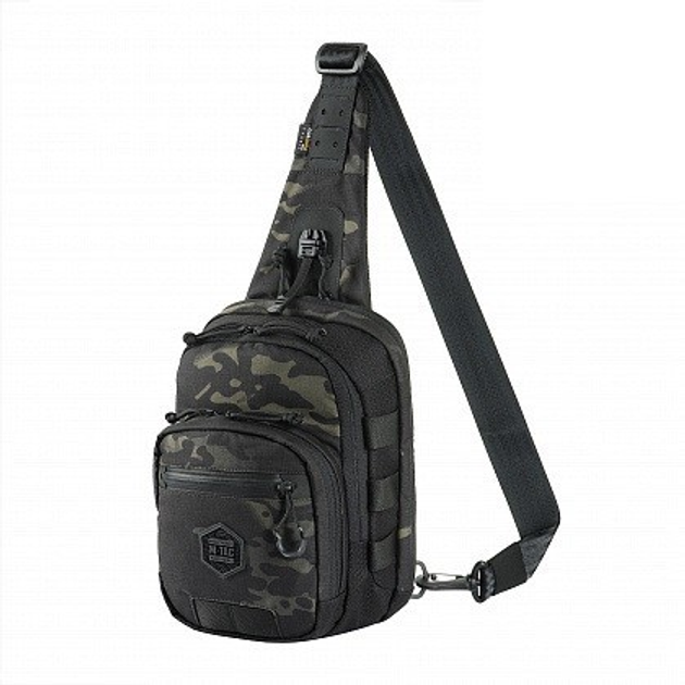 Однолямковий рюкзак Cross Bag Slim Elite Hex Multicam Black/Black - сумка військова - зображення 1