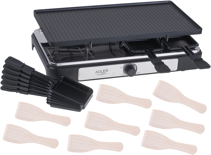 Гриль Adler AD 6616 Stainless Steel Black (5903887809962) - зображення 18