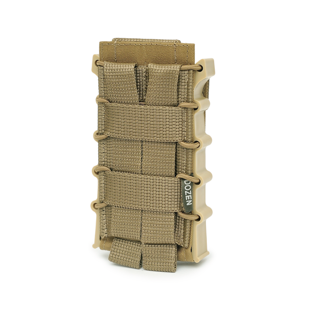 Підсумок для магазинів АК (відкритий) Dozen AK Magazine Pouch Plastic Frame "Coyote" - зображення 2