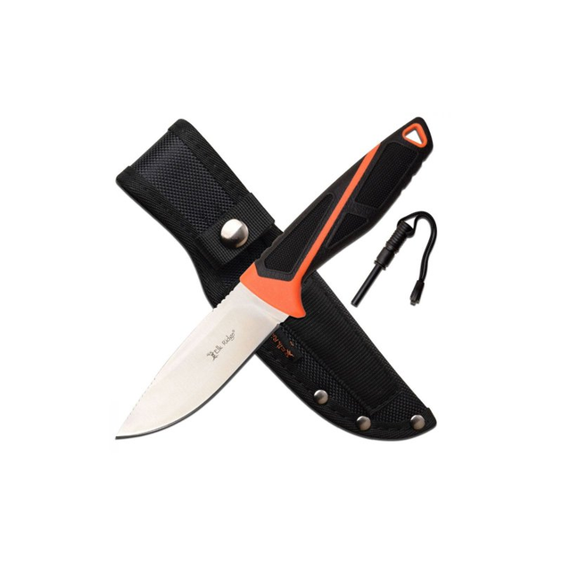 Нож Elk Ridge з кресалом Orange (ER-200-23OR) - изображение 1