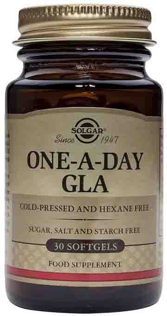 Suplement diety Solgar GLA One A Day 150mg 30 kapsułek (33984020559) - obraz 1