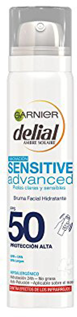 Міст для обличчя Garnier Delial Facial Mist F-50 Sensitive 75 мл (3600541992511) - зображення 1