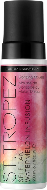 Pianka do samoopalania St. Tropez Self Tan Bronzing Mousse Watermelon Infusion 200 ml (5060022302792) - obraz 1