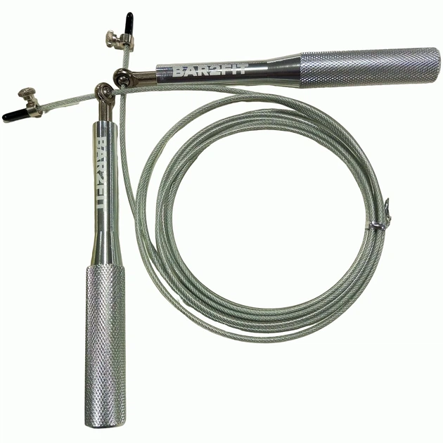 Скоростная скакалка BAR2FIT Silver B2F-5 - Фото 3 Скоростная скакалка BAR2FIT Silver B2F-5 - изображение 3