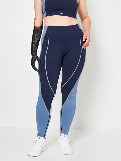 Reebok lux cheap colour block leggings