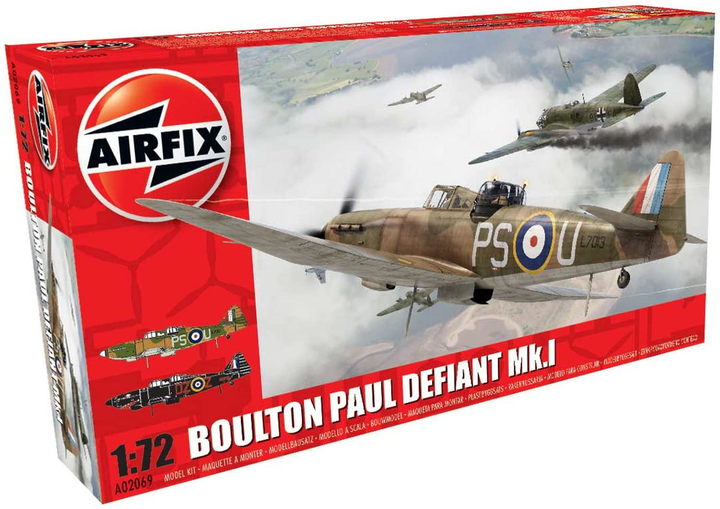 Набір для склеювання Airfix Boulton Paul Defiant Mk. 1 (5014429020698) - зображення 1