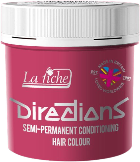 Farba kremowa bez utleniacza do włosów La Riche Directions Semi-Permanent Conditioning Hair Colour Flamingo Pink 88 ml (5034843001103) - obraz 1